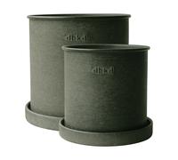 DBKD Set de 2 macetas Plant pot small Green