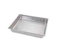 DBMARK Recipiente perforado GN 2/1 de acero inoxidable 53 x 65 x 6,5 cm