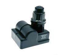 DC 1.5V Módulo de encendido de pulso de 3 agujeros de repuesto de encendido electrónico para parrillas de gas, hornos, calentadores, carcasa de plástico negro, 78 x 56 mm