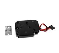 DC 12 V 2A cerradura magnética eléctrica gabinete cajones armarios pestillo de bloqueo de puerta para sistema de control de acceso de puerta electroimán seguridad con interruptor de detección