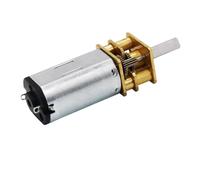 DC 12V N20 Mini Motor de engranaje de metal con rueda dentada 30-1000RPM Motor eléctrico reductor de caja de cambios 1 Uds(1000 RPM)