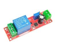 DC 5V 12V Relé de retardo tiempo NE555 Escudo relé sincronización Interruptor control temporizador Relés automóvil Ciclo trabajo generación pulso(12V)