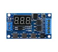 DC 5V-36V Rele de Automatizacion, Retardo del Temporizador Interruptor del Temporizador de Retardo del Ciclo Encender Relé con Pantalla LED
