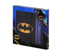 DC Comics Caja de regalo Batman Batsignal con diario y bolígrafo Fashion Negro