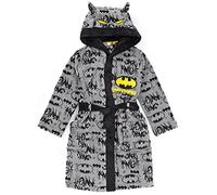 DC Comics Batman vestido vestido niños niños gris oscuro caballero pjs albornoz 11-12 años