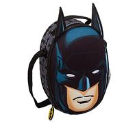 DC Comics Lonchera térmica de Batman para niños, lonchera 3D para niños, bolsa de almuerzo térmica de viaje con soporte para bebidas, caja de sándwich fresca caliente o fría, bolsa térmica de Batman