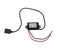 DC DC convertidor adaptador paso abajo 12V 24V a USB 5V 3A Regulador Cable Cable con protección contra sobrecorriente para Audio Automático Equipo Industrial Energía Solar 1pc