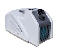 DC2V Mini compresor de Viaje al Aire Libre Coche Aire Acondicionado portátil 3.0 Refrigeración para Fiestas de Camping Enfriador Profundo para Tienda Enfriamiento rápido Funcionamiento Suave (con
