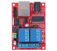 DC5V-24V Módulo de Controlador Ethernet LAN Interruptor de Retardo de Placa de relé de 2 Vías