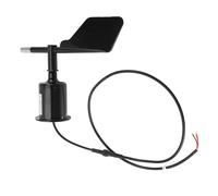 DC9-30V 4-20mA ABS Cover Dispositivo de medición de viento omnidireccional sensor de dirección del viento de 360 grados, sensor de dirección del viento para meteorología, monitoreo ambiental, viento