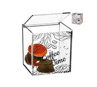 Dcasa Portacapsulas Metacrilato para Capsulas de Cafe Nespresso o Dolcegusto COFFEE TIME