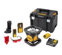 DeWalt Nivel láser rotativo DCE079D1R rojo autonivelante 0,5 mm a 10 m - 1 unidad