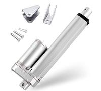 DCHOUSE Actuador lineal 1000N 250mm de carrera máx., motor DC 12V actuadores de tecnología lineal para electrónicos, médicos, abridor de puertas eléctricas y aplicaciones de automatización