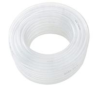 Dcizlont Tubo de plástico transparente, 6 mm x 8 mm, 10 m, tubo de PVC para agua, también para aceite y aire, grado alimenticio