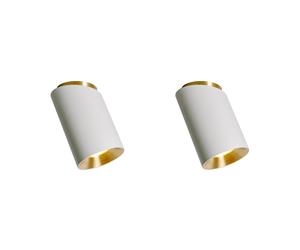 DCWéditions Tobo C85 Diag Lámpara de Techo Blanco