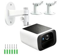 Ddincuvo Paquete de 2 soportes de pared ajustables universales para cámara de seguridad compatibles con eufyCam 2C/2C Pro/2/2 Pro/3C/S300/3/S330/, SoloCam S220/C210 y más cámaras de rosca de 0.25