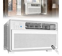 DDZJTPP Aire Acondicionado de Ventana Inverter, Doble Motor, Refrigeración, Ventilación y Deshumidificación, Funcionamiento Silencioso, para Dormitorio, Oficina y Estudio 12000BTU