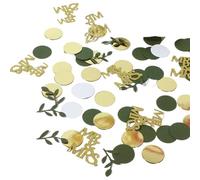 De 100 círculos de confeti sostenibles con temática natural, accesorios de fiesta que ahorran espacio para diversas ocasiones, decoración de cumpleaños con temática natural