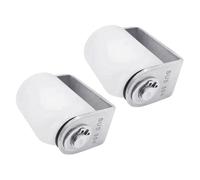 De 2 Ruedas de Nylon de Resistencia Polea de Acero Inoxidable con Soporte Adecuada para Uso en Garaje, Almacén y Fábrica Rueda de Polea de Poliamida Silenciosa de 45x50 mm
