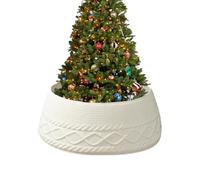 de árbol de Navidad, falda de de árbol de Navidad, cuello de árbol de Navidad, falda de árbol de Navidad de punto, decoración para apartamentos, oficinas, dormitorios, fondos de