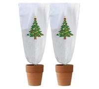 de árbol para invierno, 2 barreras de corteza no tejidas de | Protector de ladridos resistente a la intemperie para valla al aire libre, jardín, granja, bosque, patio, invernadero