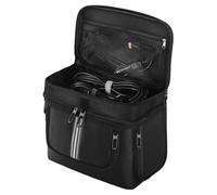 de batería portátil de 15,2 x 27 cm, Gran Almacenamiento, de Transporte, Correa Protectora para el Hombro, Viaje por Carretera, en el jardín, Kit de Emergencia, Organizador, Cable