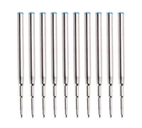 De Bolígrafos Recarga De Tintas 1, 0 Mm Recambios De Bolígrafos De Punta Media Recambios De Bolígrafos Recarga De Bolígrafo De Metal Juego De Recambios