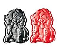 De Buyer 1925,00 Moul ' Flex Silicona AD-con Forma de Hits_FR Rojo
