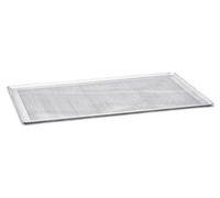 DE BUYER - 7367.60 - Plancha de aluminio para pastelería, perforada, 60x40 cm, color plateado