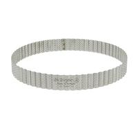 De Buyer, Aro tarta acanalado perforado ø28cm x3cm Alto--3030.28