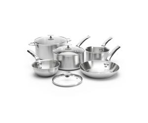 De Buyer Batería de cocina de Buyer Alchimy 8 piezas
