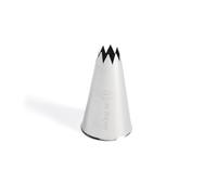 De Buyer, BOQUILLA INOX, DENTADA, D8, Ø1,7CM,Diámetro 11 mm-2112.17N
