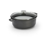 De Buyer, CACEROLA ALTA INDUCCION CHOC EXTREME CON TAPA EN VIDRIO Ø 24 CM-8311.24