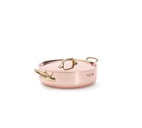 De Buyer, CACEROLA BAJA CON TAPADERA ASAS BRONCE Ø 24 CM,33 x 24,4 x 8 cm-6446.24
