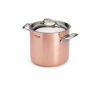 De Buyer Olla para inducción Prima Matera con tapa alta 20 cm