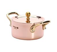 DE BUYER, Cacerola Redonda con TAPADERA 10 CM,-6447.10