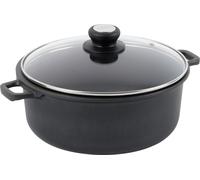 De Buyer Choc Extreme, olla para asar con tapa de vidrio, 28 cm, apta para inducción