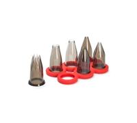 De Buyer, CLASSIC SET : 6 BOQUILLAS TRITAN CON SOPORTE--4150.02