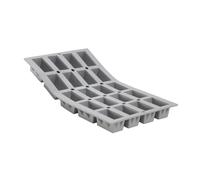De Buyer, ELASTOMOULE 20 MINI CAKE 4,9X2,7X2,7CM, 30X17,6,-1868.01