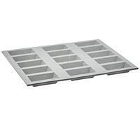 De Buyer, ELASTOMOULE, MINI-FINANCIEROS 15 PASTELES-4,9X2,6X1,1 CM--1852.21D