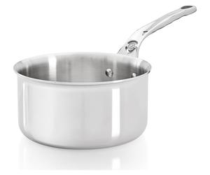 De Buyer Kochtopf Affinity: Olla de acero inoxidable con mango, diámetro de 16 cm, apta para inducción, mango ergonómico, calidad profesional