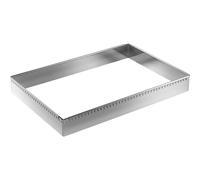 De Buyer Marco de Pastelería Ajustable de Acero de 56-84 cm Rectangular