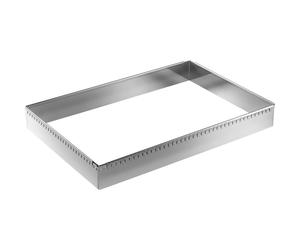 De Buyer Marco de Pastelería Ajustable de Acero de 56-84 cm Rectangular