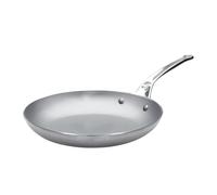 De Buyer Mineral B Pro - Sartén para tortillas de acero al carbono, 28 cm de diámetro, naturalmente antiadherente, fabricado en Francia
