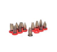 De Buyer, MIX SET : 12 BOQUILLAS TRITAN CON SOPORTE--4150.04