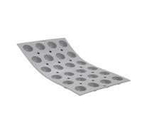 De Buyer, MOLDE SILICONA ELASTOMOULE-MINI-MEDIA ESFERA-30X20CM-20 PASTELES-Ø3CM--1850.01