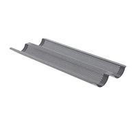 De Buyer Placa para 2 baguettes 37 x 16,2 x 2,5 cm 4713.02
