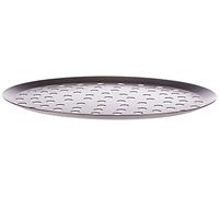 De Buyer, PLACA PIZZA LLANA PERFORADA (Ø 10 MM), HIERRO AZULØ 28 CM--5353.28