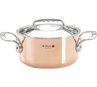 De Buyer Prima Matera, olla para asar, cobre/acero inoxidable, 16 cm, apta para inducción