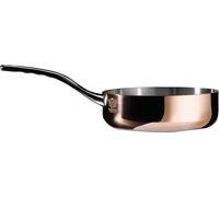 De Buyer Prima Matera, sartén de cobre/acero inoxidable, 24 cm, de fondo plano.